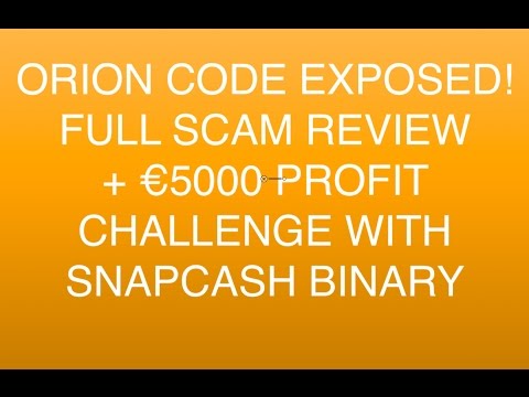 ORION CODE software - Dangerous Scam - Edward Robinson Exposed