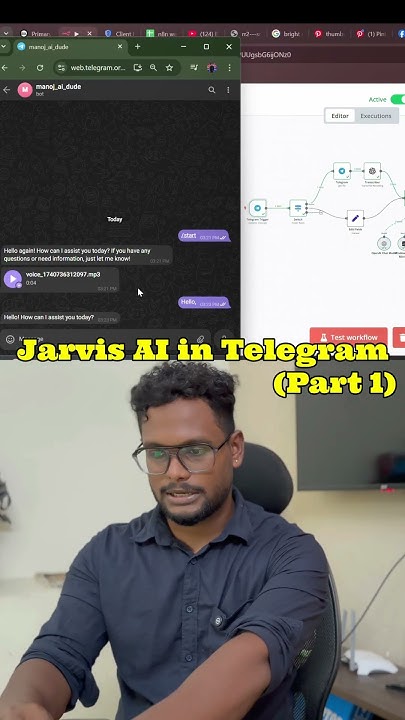 J.A.R.V.I.S AI assistant (TAMIL) #n8n #aiautomation #aiworkflow - YouTube