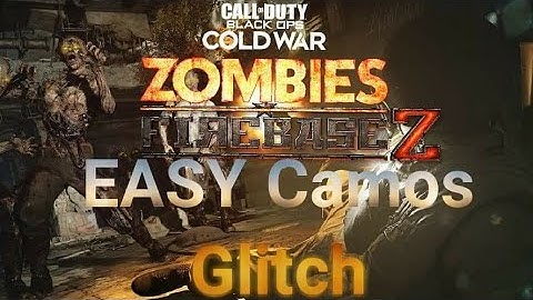 Solo Mantle Glitch Easy Camos | Cold War Zombies - FireBase Z Glitches/Exploits #cod #short #game