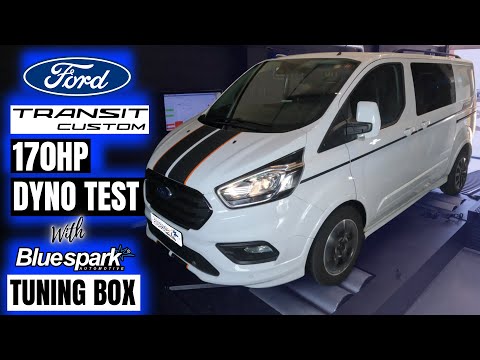 Ford Transit Custom 2.0 167bhp/170ps Dyno Test with Bluespark Tuning Box