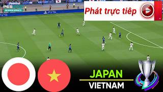 🔴 Nhật Bản vs Việt Nam TRỰC TIẾP | Vòng 3 Bảng C Cúp Bóng đá Nữ Châu Á | Mô phỏng thực tế PES screenshot 3