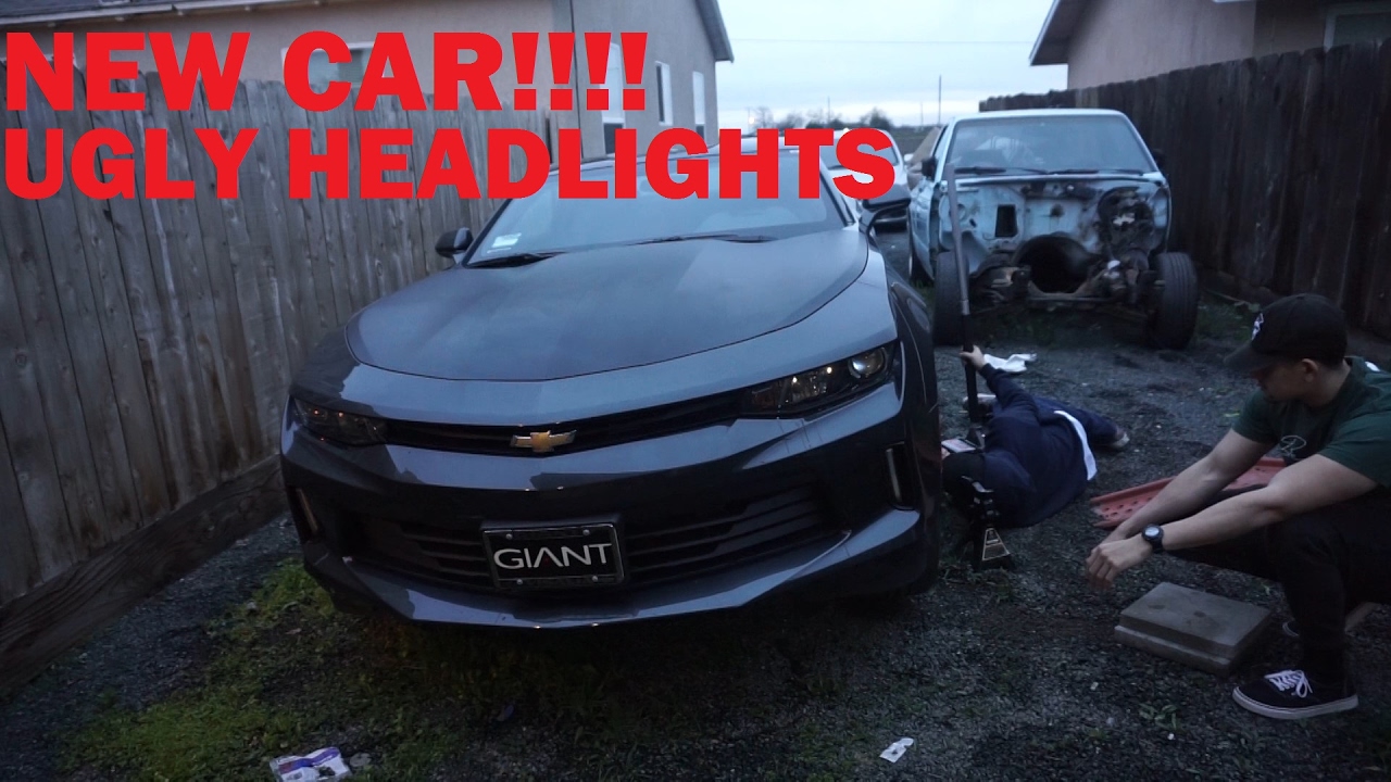 2017 Rs Headlights Installed On A Base Camaro You 2017 Rs Headlights Installed On A Base Camaro