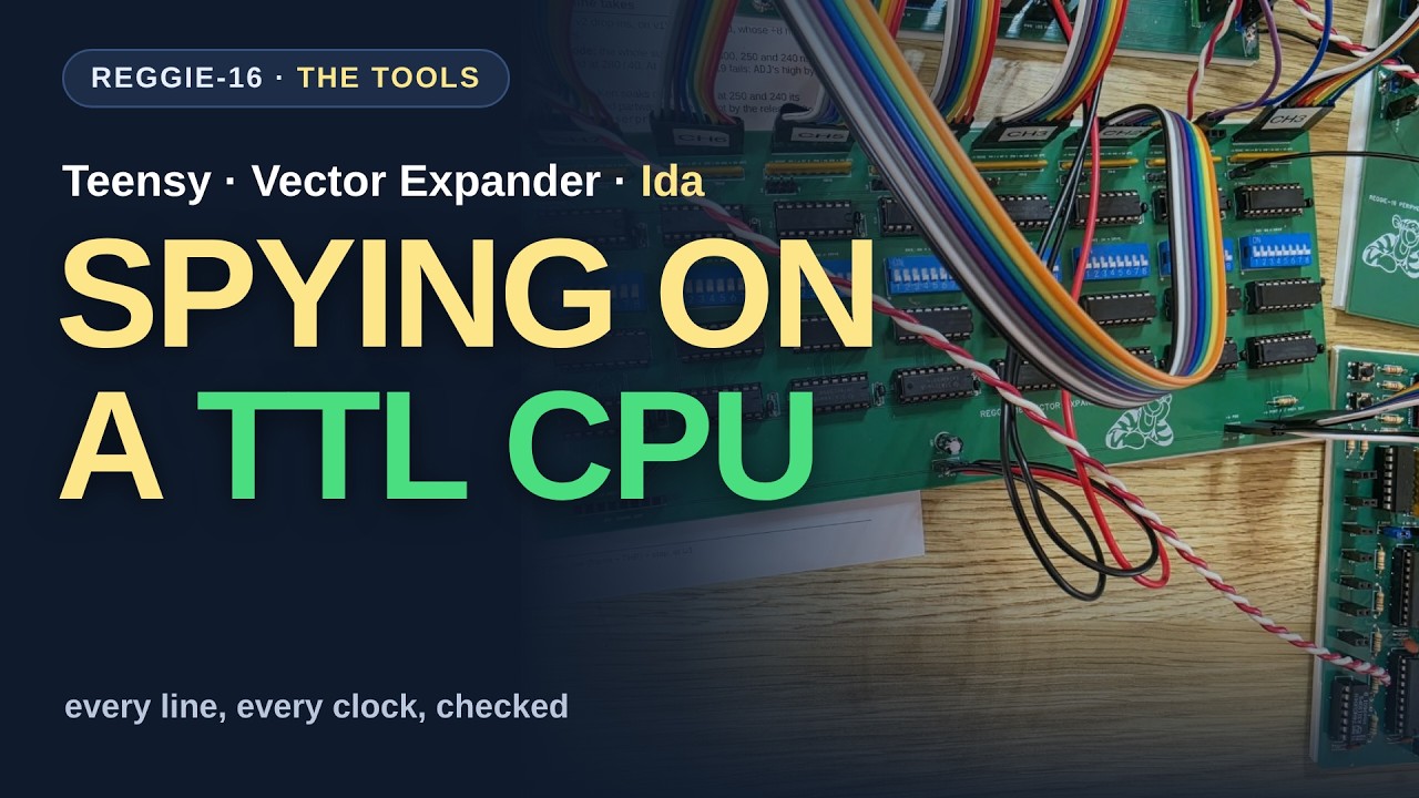 Debugging my TTL CPU: a Teensy, 64 digital channels and an Emulator ...