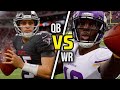 Can a Team of QB's beat a Team of WR's? Madden Best Position Tournament