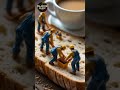 عندما تتحول القهوة إلى فن مذهل بالذكاء الاصطناعي 🤯🔥