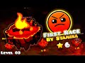 Fire Gauntlet (#03) "First Race" By Fault [100%] | Geometry Dash Project: Gauntlets | BMG