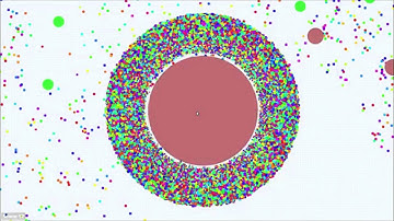 Agar.io - 88k Score on an empty Experimental Server!!