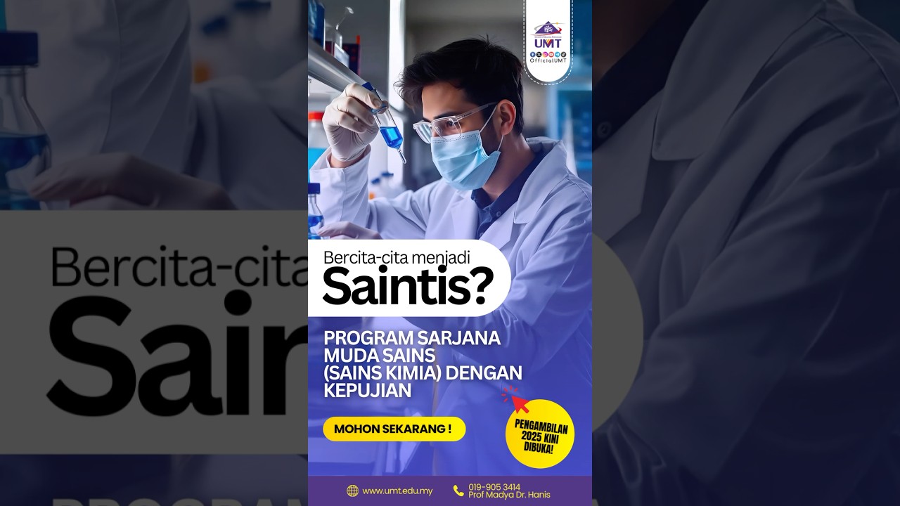 UMT@02/03/2025 | Bercita-cita menjadi Saintis?