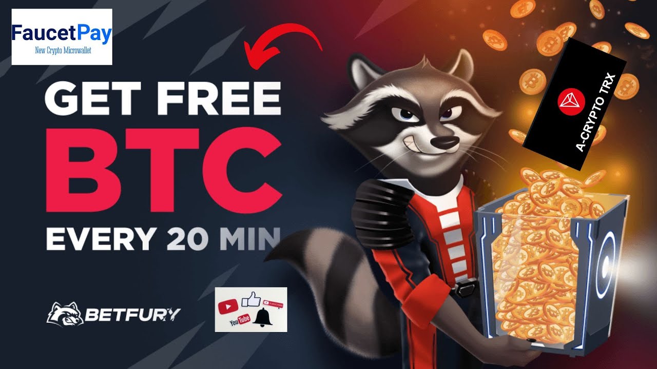 FAUCET DE BTC DE GRAÇA???TODOS OS DIAS??? PROVA DE SAQUE AO VIVO TRX