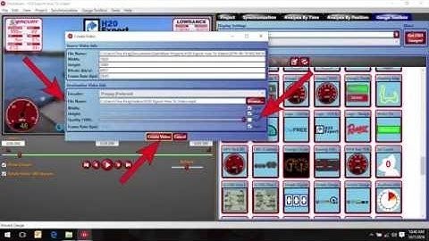 H2O Export™ - Exporting a Video (DashWare)