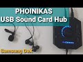 Phoinikas usb sound card hub samsung dex i am not happy about eq button