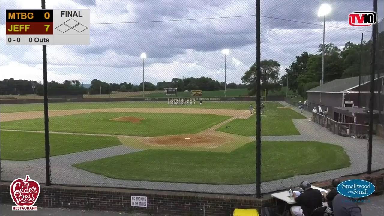 WV High School Baseball AAA Region 2 Baseball Tournament Game 1