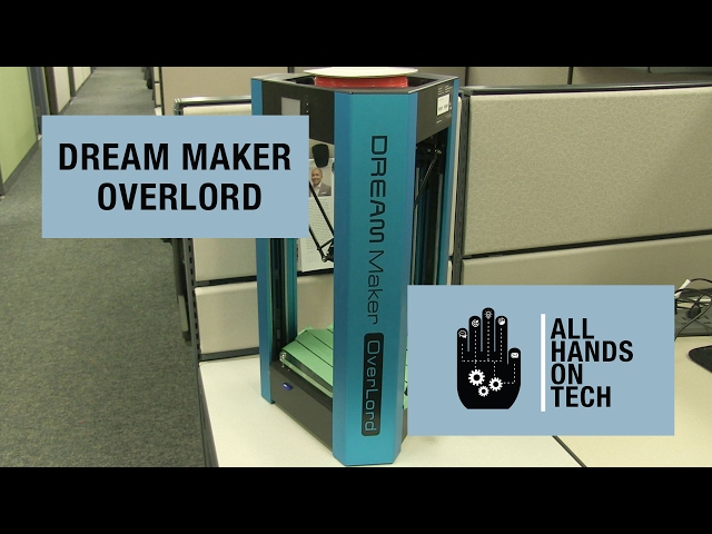 korruption Anmeldelse Genoplive All Hands on Tech: DreamMaker OverLord 3D Printer - YouTube