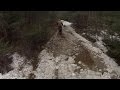 Husqvarna te450 and crf450 tackle icy frozen trails