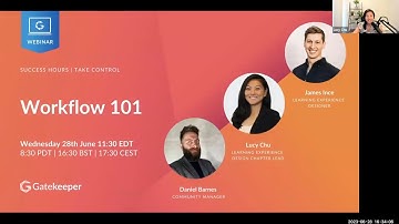Gatekeeper Webinar   Success Hours  Workflow 101