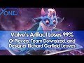 Valve's Artifact Loses 99% of Players, Team Downsized, & Designer Richard Garfield Leaves