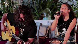 Video thumbnail of "Guitarra Francisco Bros Mod." Raimundo Amador ". Al toque de Raimundo Amador y Toñi Amador ( Voz )."