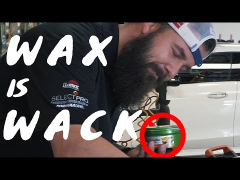 Why you should NEVER wax your car
