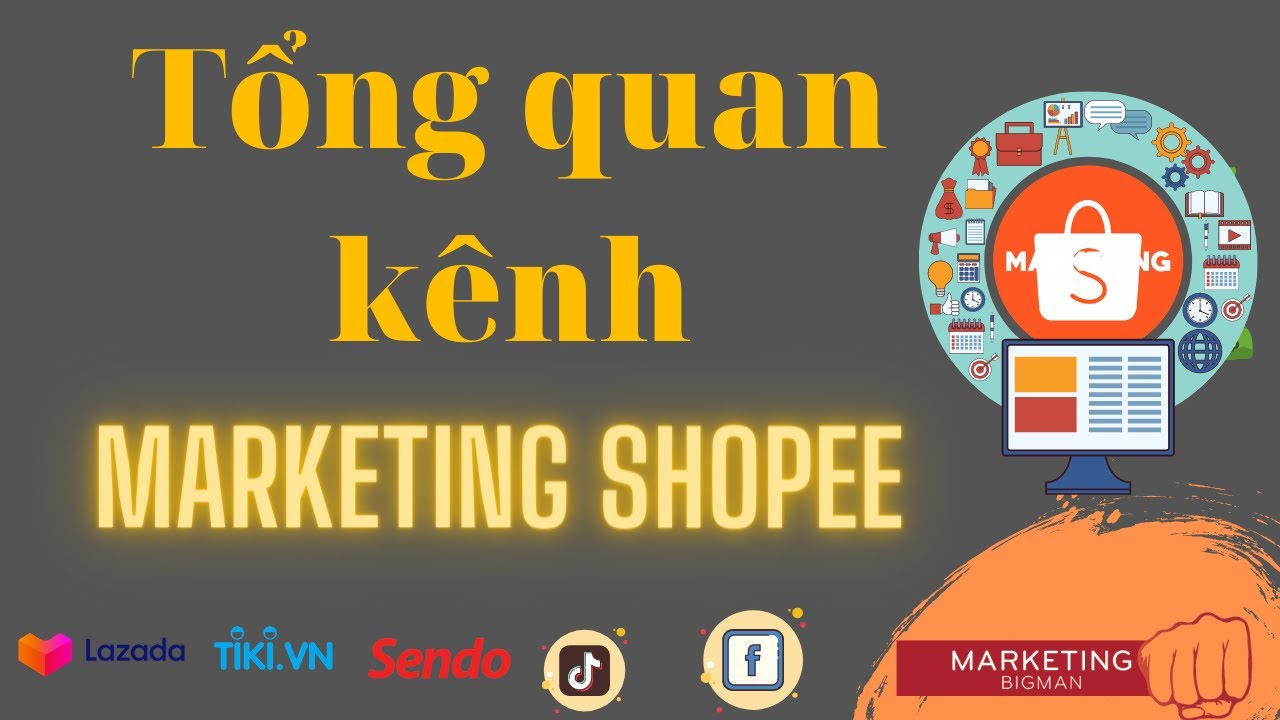 Tổng quan kênh marketing của shopee