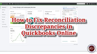 How To Fix Reconciliation Discrepancies In Quickbooks Online