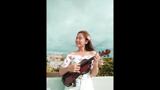 Video thumbnail of "Stuck On You- Lionel Richie II VIOLIN COVER - Strings n' Gayle"