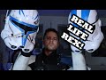REAL LIFE CLONE CAPTAIN REX COSPLAY