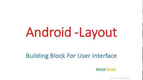 Android tutorials: Android Layout(1) In [Hindi] Part-6 :D-SOft