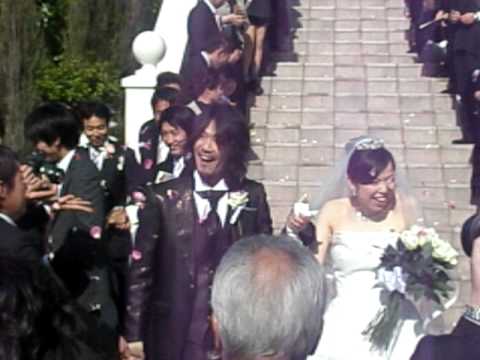 げんさん結婚式 ライスシャワー Youtube