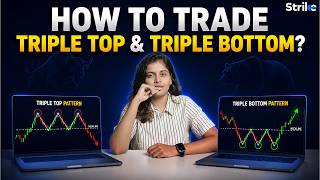 Triple Top & Triple Bottom Chart Pattern — Step by Step Trading Strategy | Strike Money