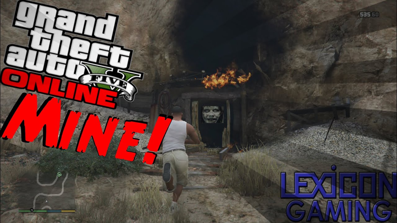 GTA V Secret Mine *scary*! YouTube