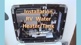 Removal And Installation Of Rv Water Heater Gc6aa 10e Youtube