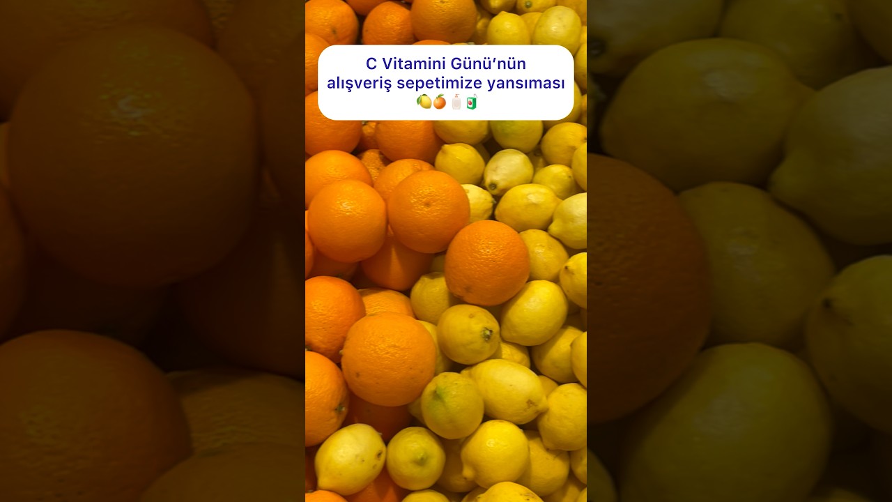 C Vitamini Deposu Ürünler CarrefourSA’da!