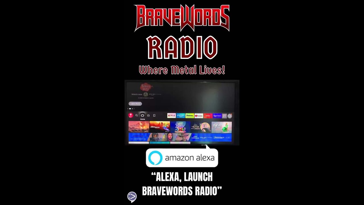 BraveWords Radio, Where Metal Lives! Listen Today on Alexa!