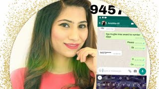 Chat with anishka khantwal dii 😂 😘 I want my miss anand dii number also I grow my channel 🤣☺️🙂🙂 screenshot 4
