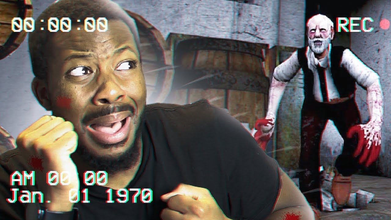 I ALMOST JUMPED OUT MY CHAIR! (Eric Sann Horror Game)