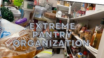 HOW TO ORGANIZE YOUR EXTREME PANTRY 2022 (Tips and Tricks) | Organize My Pantry On A Budget