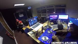 -Darryl & Wolves Rapper "J-Dubz' freestyling in the gorgeous xtra studios