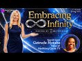 Embracing Infinity S3E11 "From Silence to Global Impact" Guest Getrude Matshe - Speaker And Author