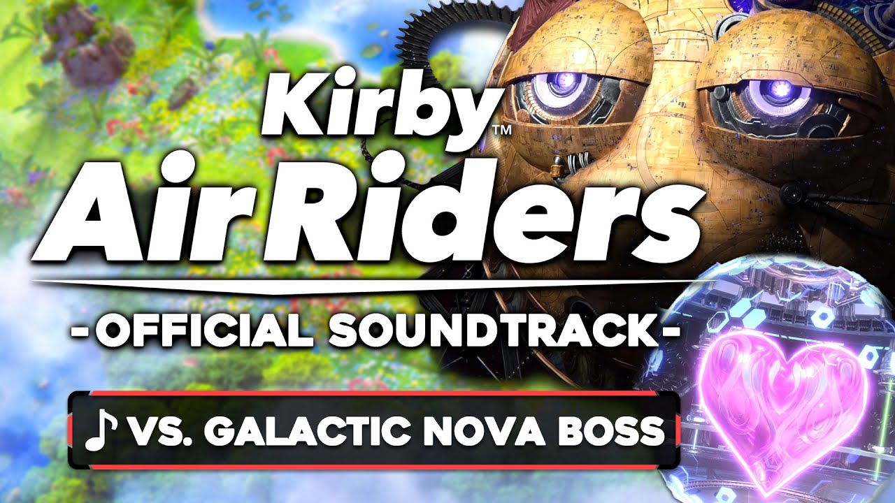VS. Galactic Nova Boss Battle Music - Kirby Air Riders [OST]
