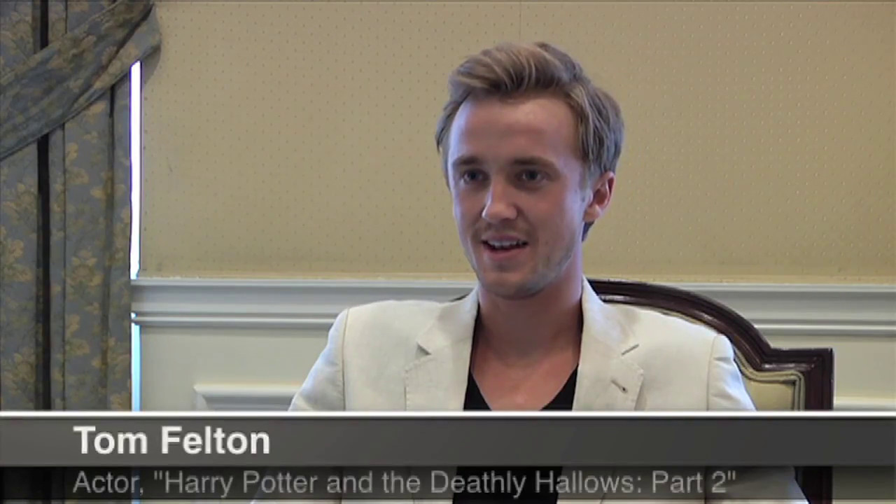 Tom Felton Plays Draco Malfoy for the Last Time 2011