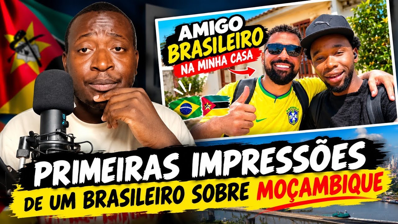 BRASILEIRO FAZ RELATO SOBRE SEU CHOQUE CULTURAL EM MOÇAMBIQUE!