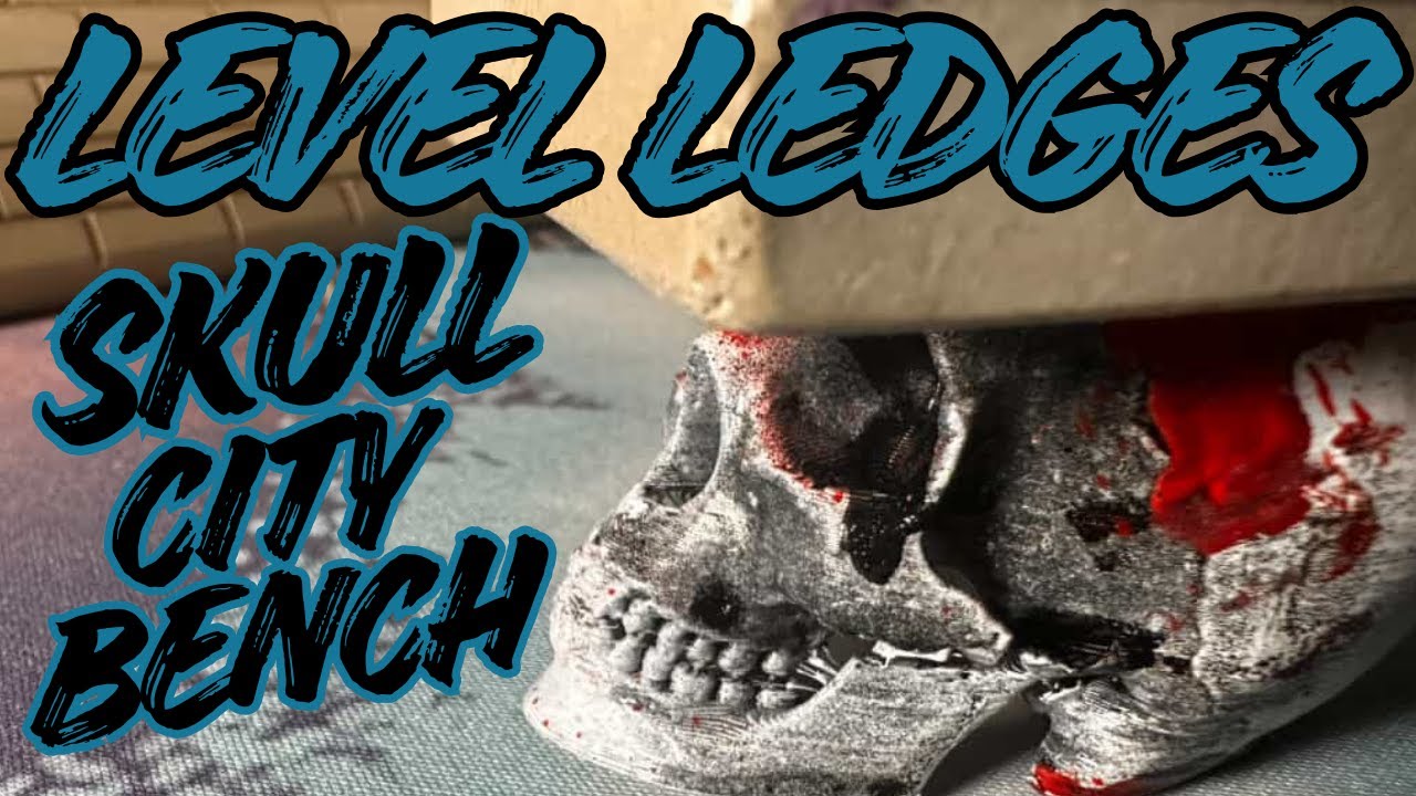 Распаковка скамейки Level Ledges Skull City