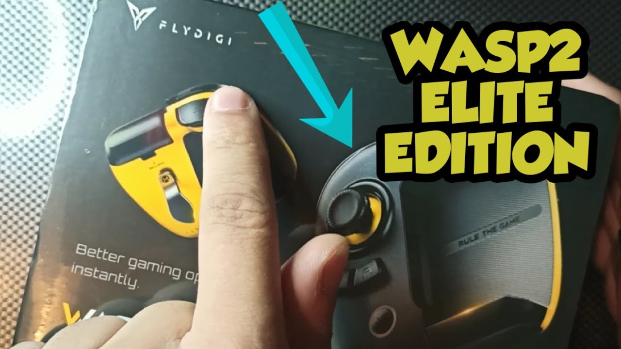 Flydigi Mobile Game Controller Wasp 2 ELITE EDITION One-Handed Gamepad Unboxing
