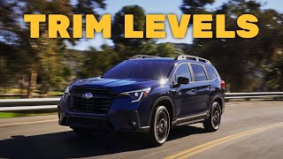 2023 Subaru Ascent Trim Levels and Standard Features Explained