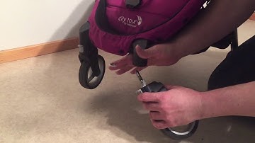 How to Fix Front / Swivel Wheel Problems on a Babyjogger City Tour