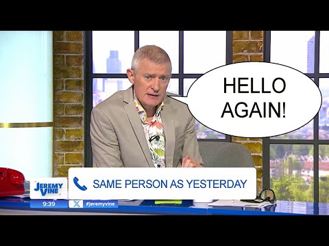 Jeremy Vines show repeat callers