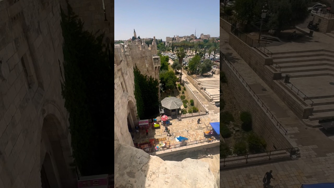 Ramparts walk, Damascus Gate Old City Jerusalem 👏🌟 