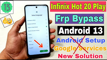 infinix hot 20 play frp unlock without pc | android setup not open | infinix x6825 frp bypass