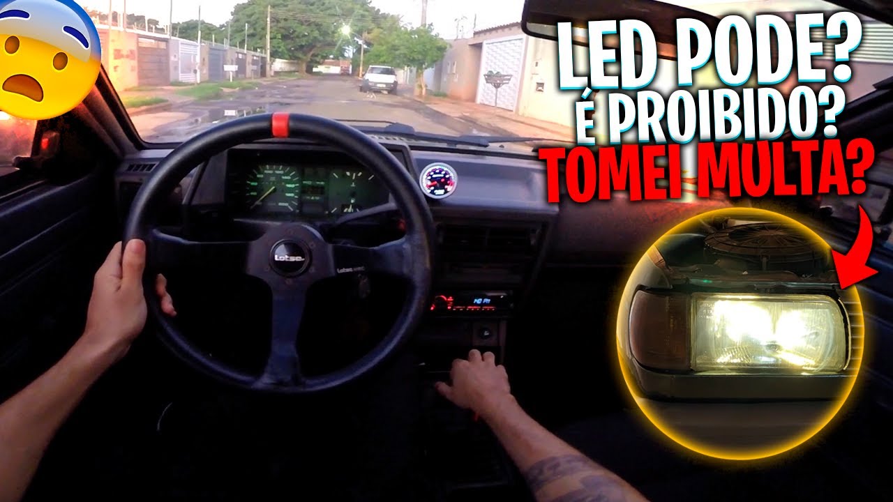 🚨 DA MULTA? LÂMPADA DE LED É PROIBIDO?! - YouTube