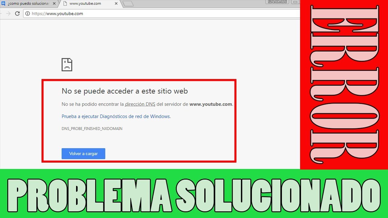 No se puede acceder a este sitio web